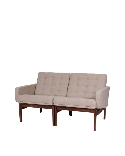 Stilnovo The Ellen Love Seat, Beige