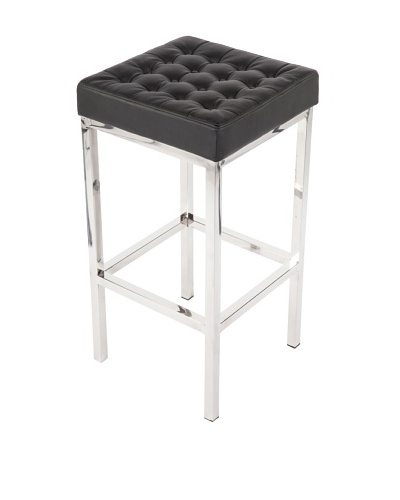 Stilnovo The Florence Tufted Stool, Black