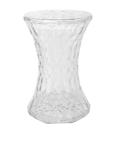 Stilnovo Crystal Stool, Clear