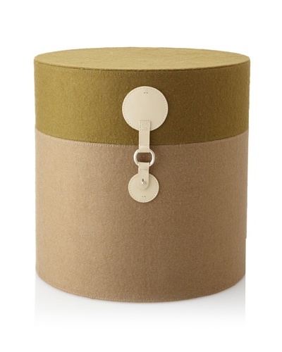 Studio A Round Felt Box