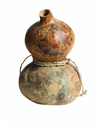 Studio A Vintage Natural Gourd Canteen