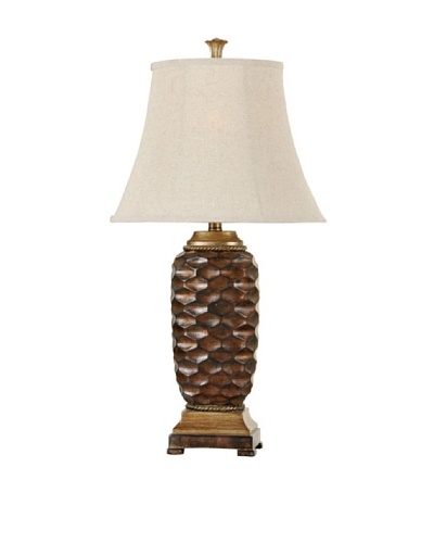 StyleCraft Poly Table Lamp, Winthrop Gold