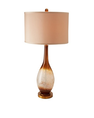 Stylecraft Primitive Art Glass Table Lamp