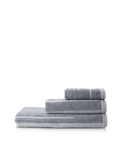 Successful Living from Diesel Selvedge Stripe Towel Set, Grey