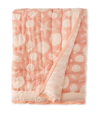 Suchiras Coral Throw, Coral, 45 x 60