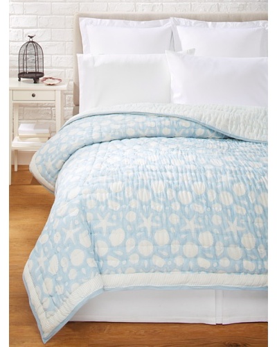 Suchiras Sea Quilt, Light Blue, Twin