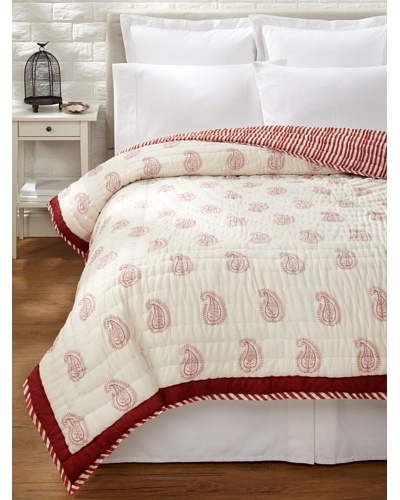 Suchiras Paisley Quilt [Red]