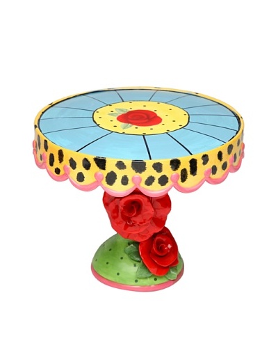 Sugar High Social Flower Medium Cake Stand by Babs