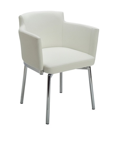 Sunpan Garcia Swivel Chair, WhiteAs You See