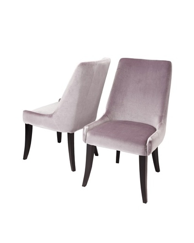 Sunpan Set of 2 San Diego Chairs, Silver