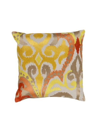 Surya Printed Throw Pillow, Mimosa