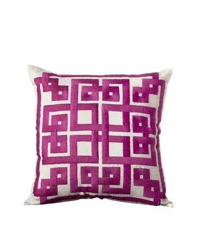 Surya Geometric Throw Pillow