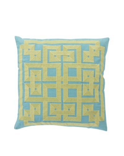 Surya Geometric Throw Pillow