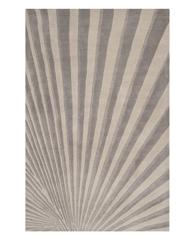 Surya Modern Classics Rug, Oyster Grey/Tarragon, 3' 3 x 5' 3