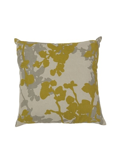 Surya Floral Throw Pillow