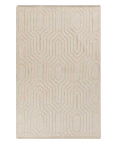 Surya Mystique Hand Loomed Rug, Neutral, 5' x 8'