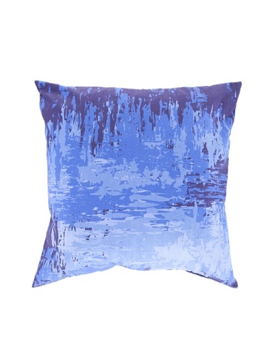 Surya Watercolor-Inspired Throw Pillow