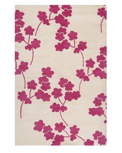 Surya Zuna Rug [Raspberry Sorbet/Papyrus]