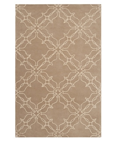 Surya Aimee Wilder Rug, Taupe/Beige, 5' x 8'