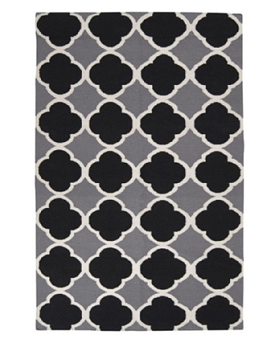 Surya Frontier Rug [Black/Pewter/Papyrus]