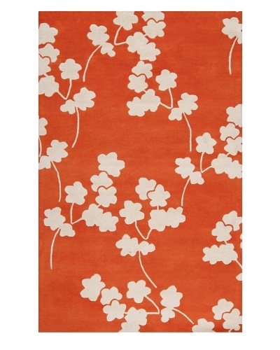 Surya Zuna Rug [Neon Orange/Papyrus]