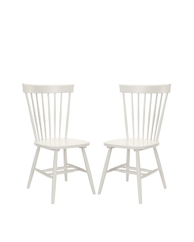 Safavieh Set of 2 Parker Side Chairs, Gray