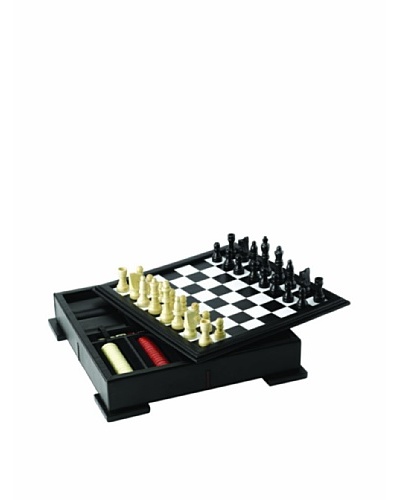 Wolf Designs Chess/Backgammon Set