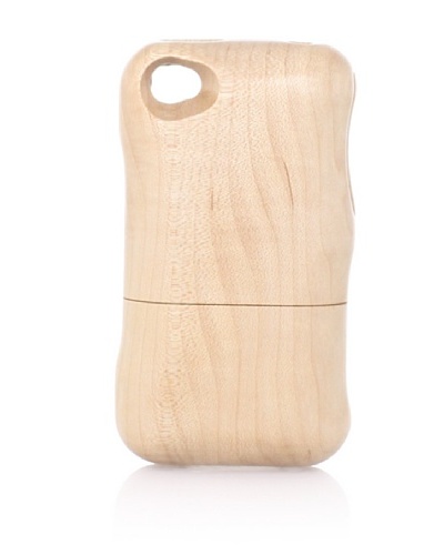 Real Wood iPhone 4/4S Case, Plain, Maple