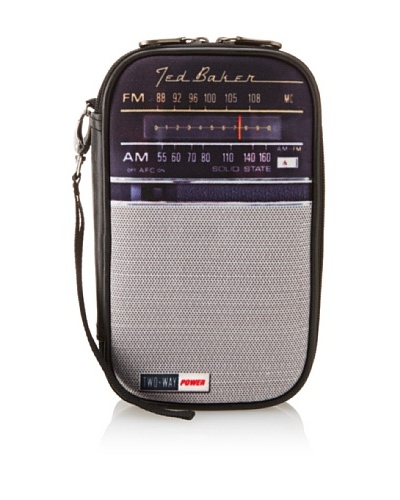 Ted Baker Transistor Radio Utility Bag, Black Multi
