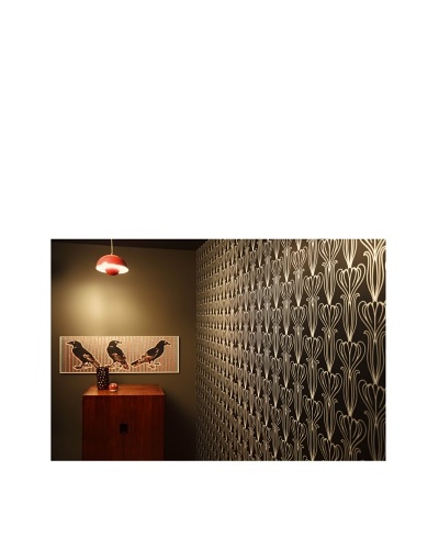 Tempaper Designs Bela Self-Adhesive Temporary Wallpaper [Midnight]