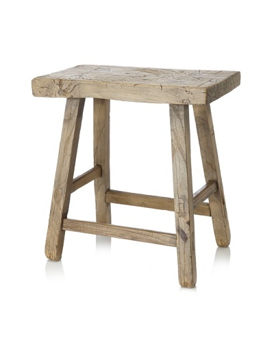 Rustic Stool, Natural