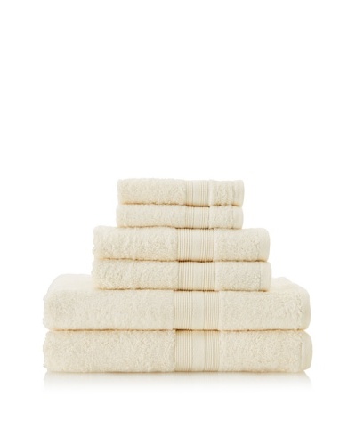 Terrisol 6-Piece Towel Set, Ivory