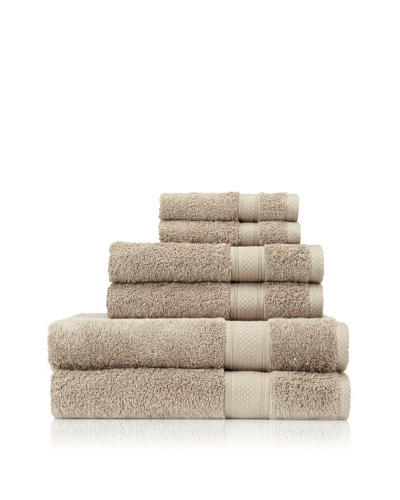 Terrisol 6-Piece Egyptian Cotton Bath Towel Set