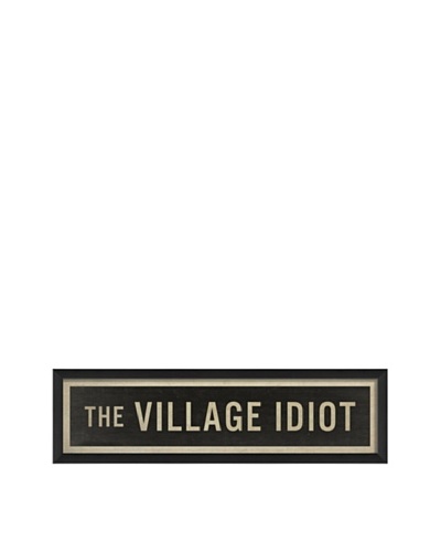 The Artwork Factory The Village Idiot Framed Giclée