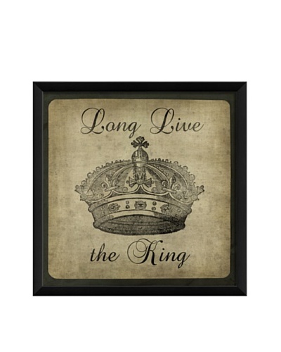 The Artwork Factory Long Live the King Framed Giclée