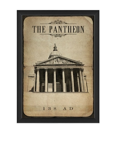 The Artwork Factory European Landmark The Pantheon Framed Giclée