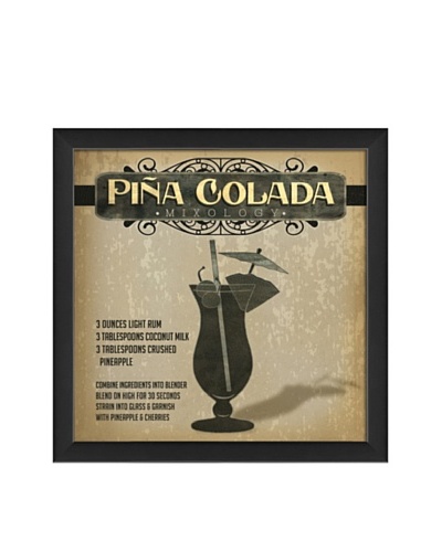 The Artwork Factory Pina Colada Mixology Framed Giclée