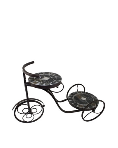 Mosaic Bicycle Plant Stand