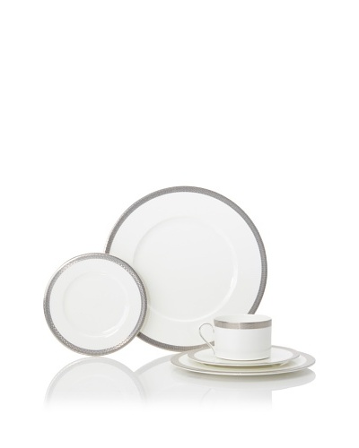 Mikasa Woven Cable Platinum 5-Piece Place Setting