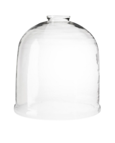The HomePort Collections Open-Top Jumbo Glass Dome