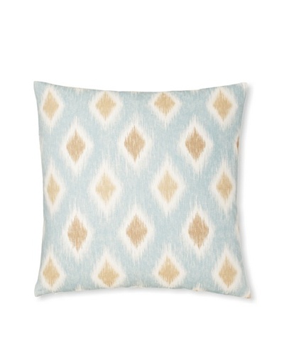 The Pillow Collection Faela Diamond Decorative Pillow [Aqua]