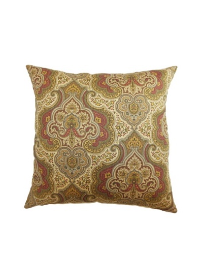 The Pillow Collection Danielle Paisley Pillow, Gold