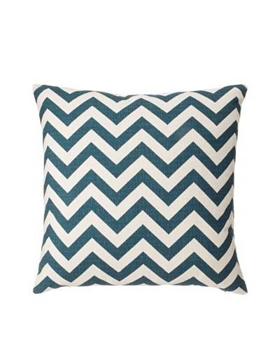 The Pillow Collection Xayabury Zig-Zag Decorative Pillow, Titan, 18 x 18