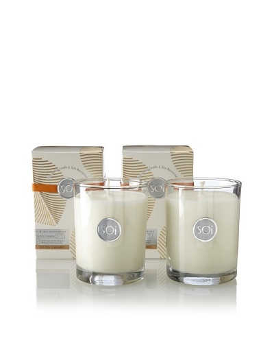 The Soi Co. Set of 2 13.5-Oz Salted Caramel Luxe Box Candles