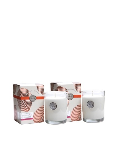 The Soi Co. Set of 2 Cherry Blossom Luxe Box Candles
