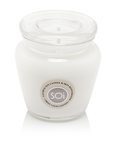 The Soi Co. Truly Clean Cotton 16-Oz. Keepsake Candle
