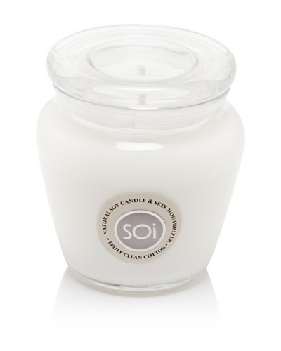 The Soi Co. Truly Clean Cotton 16-Oz. Keepsake Candle