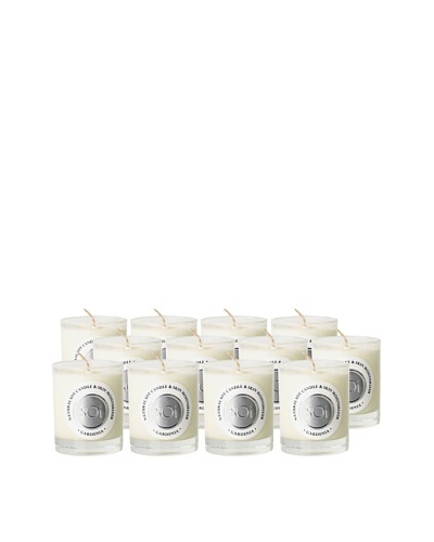 The Soi Co. Set of 12 3-Oz. Gardenia Votives