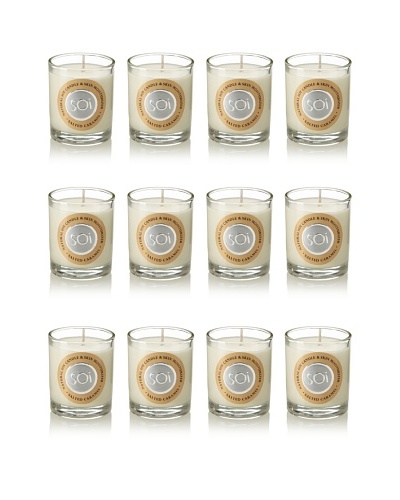 The Soi Co. Set of 12 3-Oz. Votives, Assorted