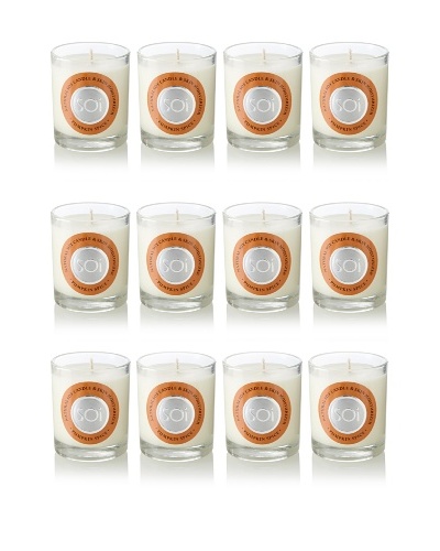 The Soi Co. Set of 12 3-Oz. Votives, Pumpkin Spice